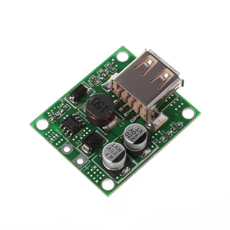 

5V 2A Power Bank Solar Panel Voltage Controller Charge USB Regulator 5V-20V Input 5Vdc Output For Cell Phone Work