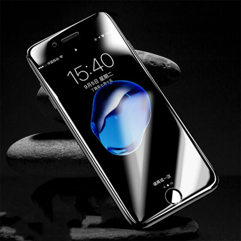 Для IPhone X 6 6s 7 8 Plus XR XS Max полное покрытие защита экрана силиконовая ТПУ пленка