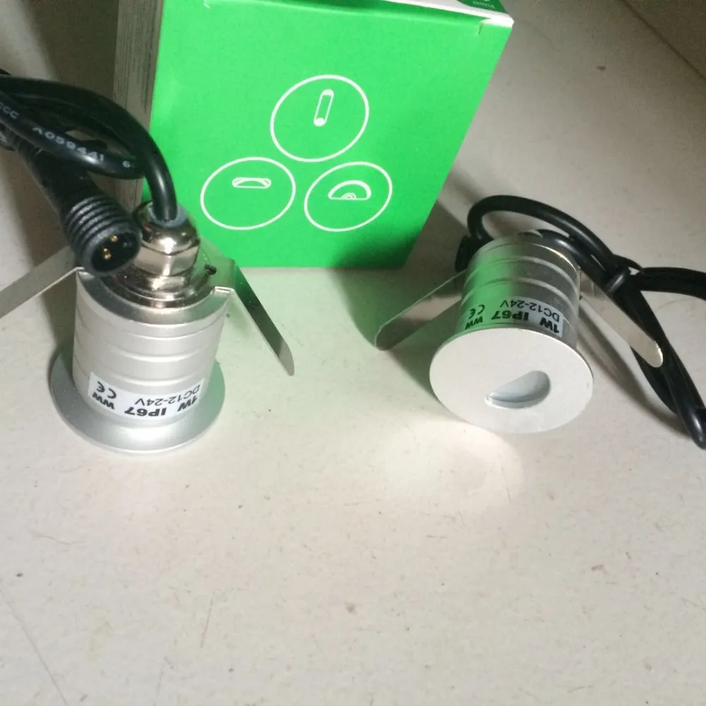 Светодиодный светильник CREE 12 шт. 1 Вт|led underground|led deck lightunderground light |