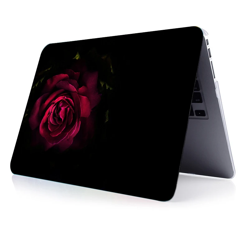 Чехол для планшета ноутбука жесткий чехол с принтом + клавиатуры Apple Macbook Pro 13 15 Air 11