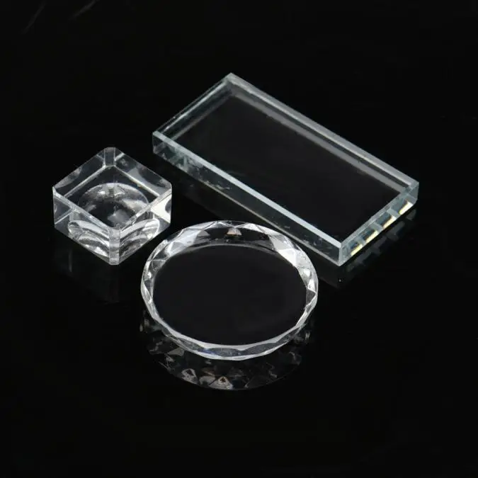 

Best Deal Eyelash Glue Holder False lashes Stand Extension Crystal Glass Glue Pallet High Quality OutTop Drop Ship MG Aug10