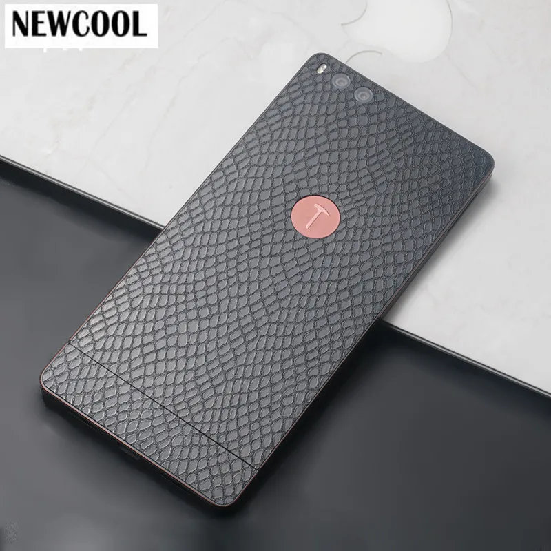 For Smartisan U2 Pro Carbon Grain back film Protective cover stickers Nut Color Paster Decorative |