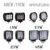 4 ”10 cm Led Drl 18 w 27 w 48 w Spot Flood Luce del Lavoro del Led 4X4 cubo Pod Lampada 12 v 24 v per Fuori Strada Lada Niva Uaz Toyota Audi Mazda BMW