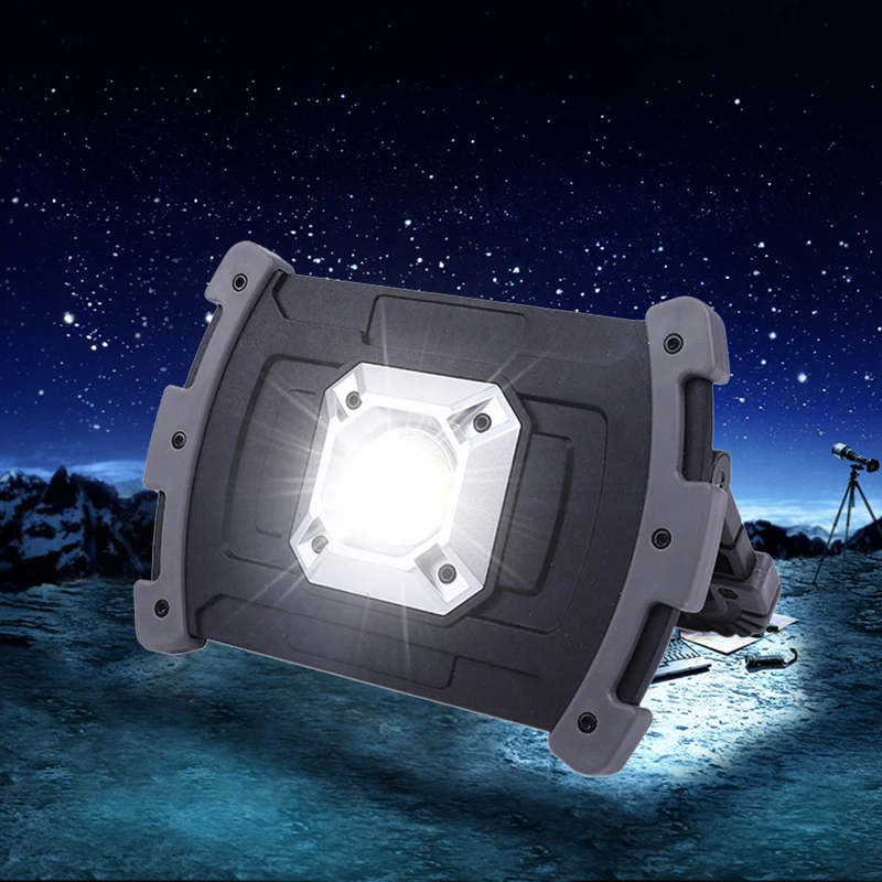 

20W Portable Spotlight Led Work Light Can use 18650 Battery Outdoor Light For Hunting Camping Led Latern lamp