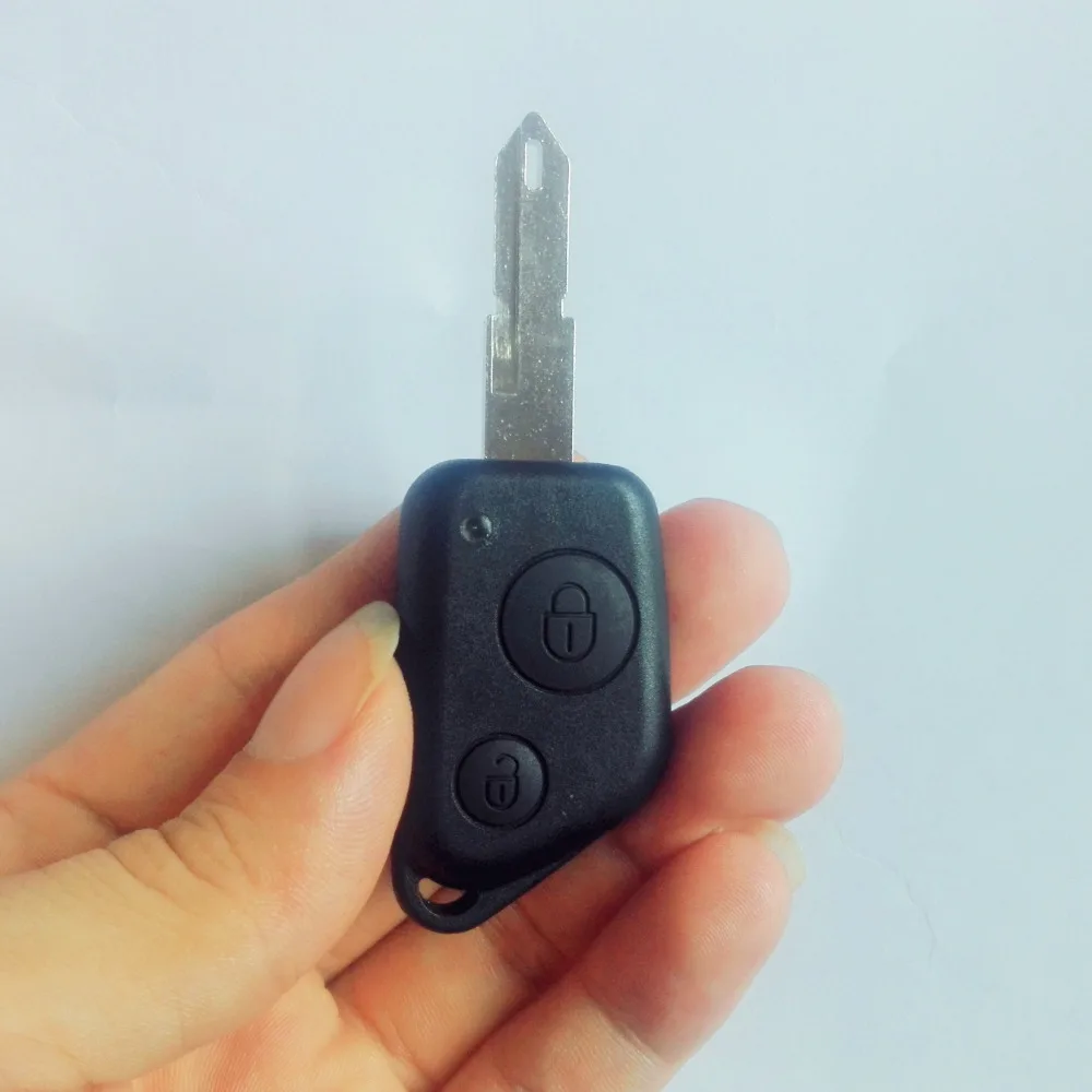 

FOR Peugeot key 106 205 206 405 406 2 BUTTON Remote Key FOB CASE BLADE NEW