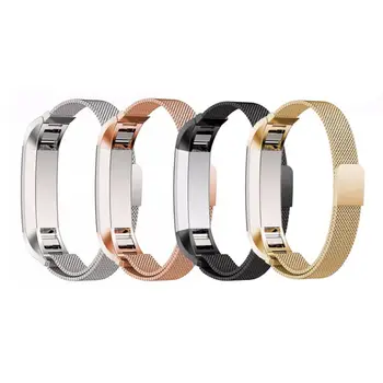

Adjustable Stainless Steel Fashion Watch Wristband Strap Men Women Band for Fitbit Alta Bracelet Belt Accessory