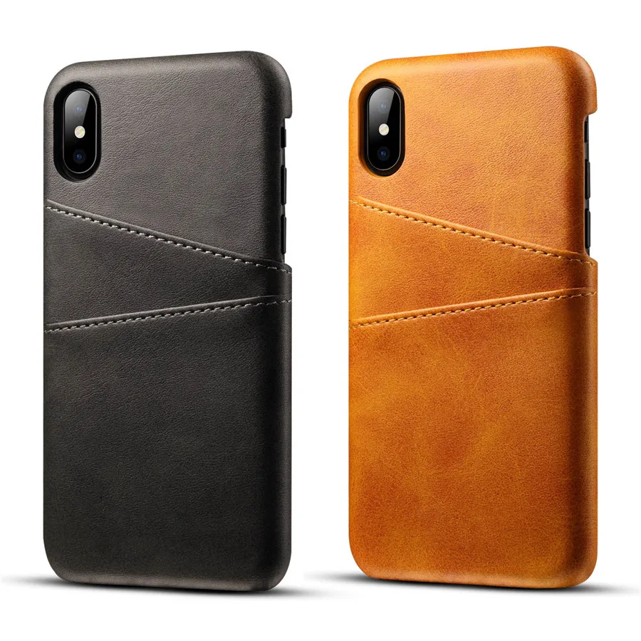 

Genuine Real Leather Case For iPhone XS Max Case X XR Retro Vintage Back Cover For iPhone 8 Case 7 6 6s Plus Phone Bag Cases