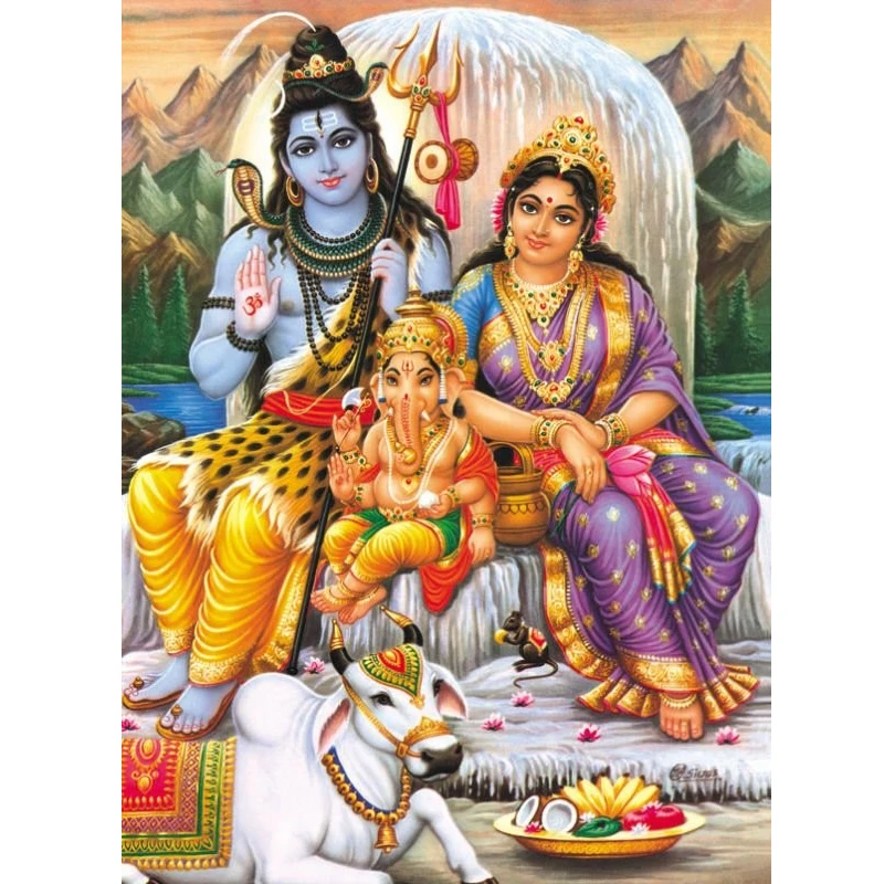 

DIY Diamond Paintings India god religious Home wall Decoration embroidery cross Rhinestone 3D square 100% FULL Needlework