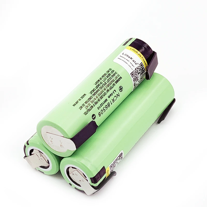 Liitokala новая Оригинальная NCR18650B 3,7 V 18650 3400mAh 18650 перезаряжаемая литиевая батарея+ никелевая деталь DIY