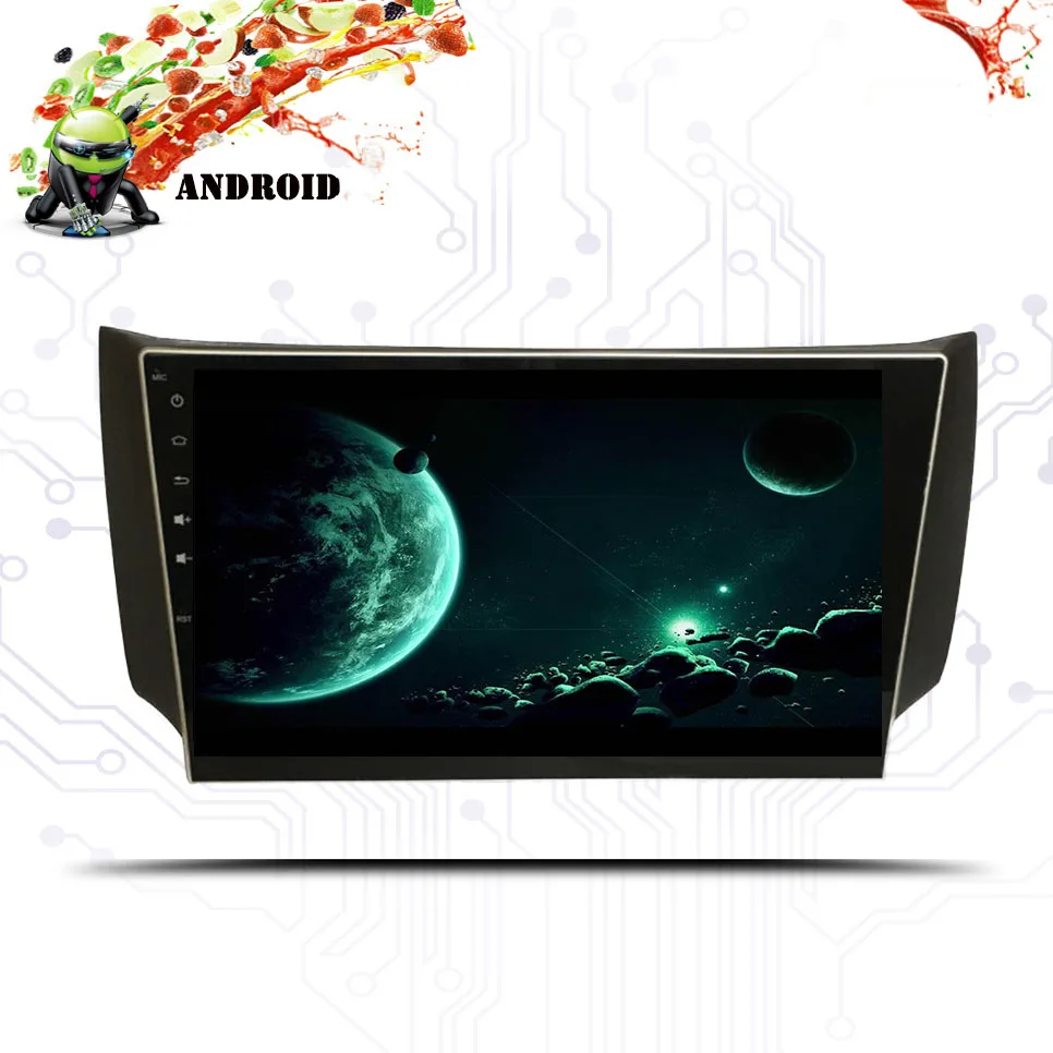 Best Car Android 9.1 Player Multimedia For Nissan Sylphy / Pulsar / Sentra Radio Stereo GPS Navigation ( no CD DVD ) 10.1" HD Screen 3