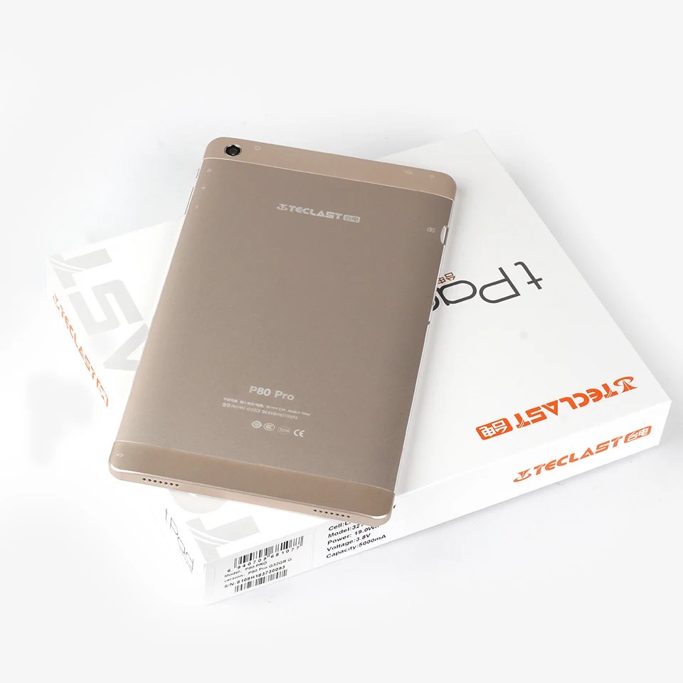 Teclast P80 Pro планшет Android сенсорный экран 8 дюймов 1280*800 3 ГБ ОЗУ 16 Гб ПЗУ двойной WiFi Android 7,0 MTK8163 четырехъядерный планшет gps