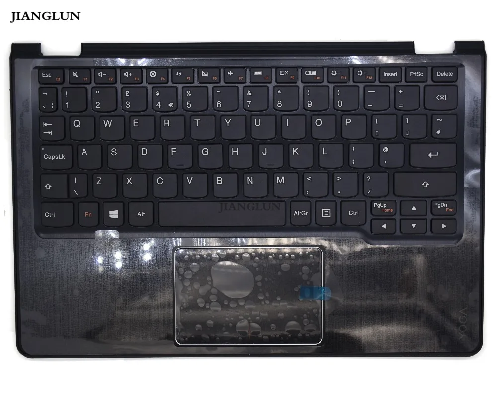 Replacement Palmrest with UK Layout Keyboard for Lenovo Yoga 300-11ibr Palmrest  (1)