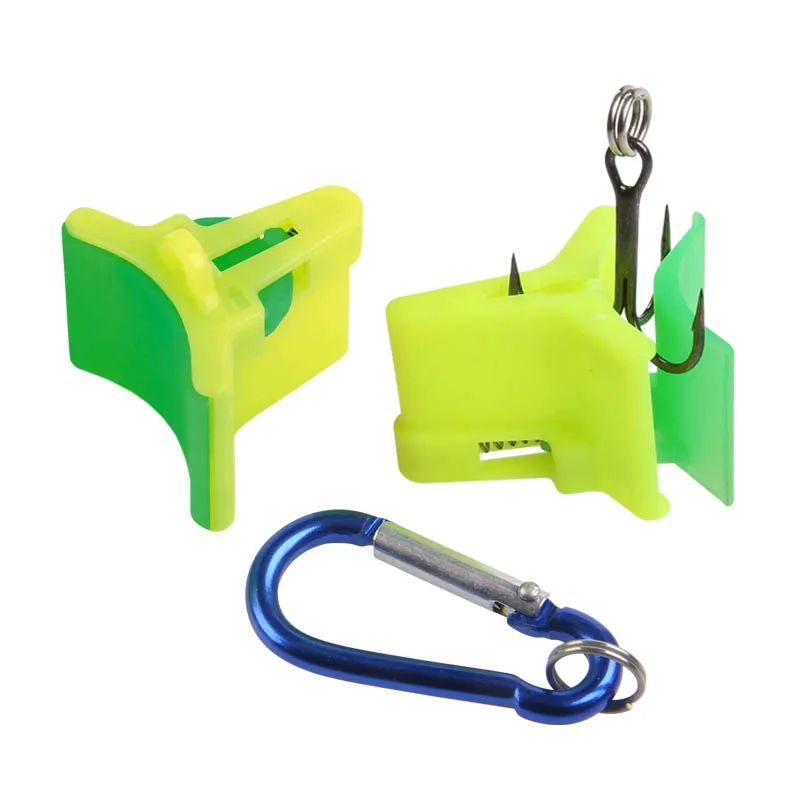 

15pcs Innovation Durable Plastic Fishing Treble Hooks Covers Case Bonnets Caps Safety Protector hooks holders sleeves