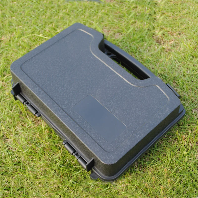 ABS Pistol Case Tactical Hard Gun Padded Foam Lining for Hunting Airsoft 25CM | Спорт и развлечения