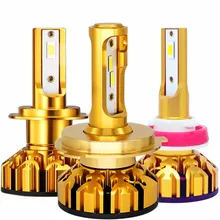 LAIMAIK мини H4 светодиодный H7 H8 H11 H1 9005 9006 Авто фар 60 Вт 12000LM Высокая Низкая луч света автомобилей лампы светодиодный противотуманные фары