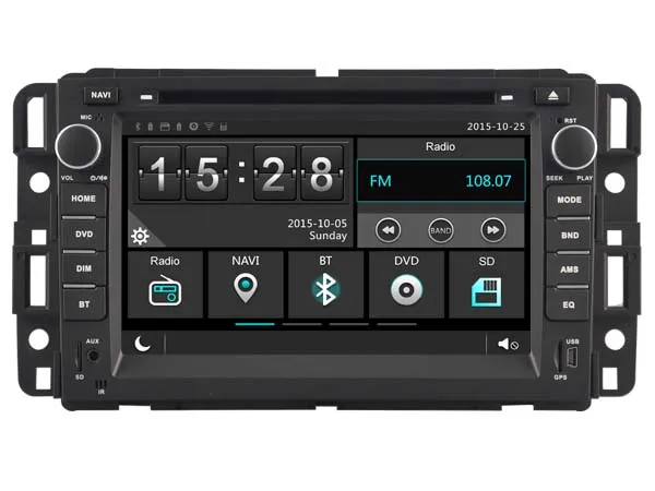 

Car Gps Dvd Head Unit Radio for GMC Tahoe Yukon Acadia Buick Enclave Chevrolet Suburban Navigation Phone Mirror Multimedia After