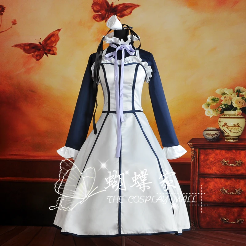 

Black Butler II 2 Hannah Annafellows maid Cosplay Costume dress 01