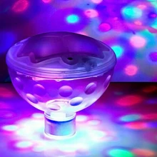 Красочные светящиеся вечерние игрушки в ванной, детские лампы для ванной, ночные светильники для бассейна