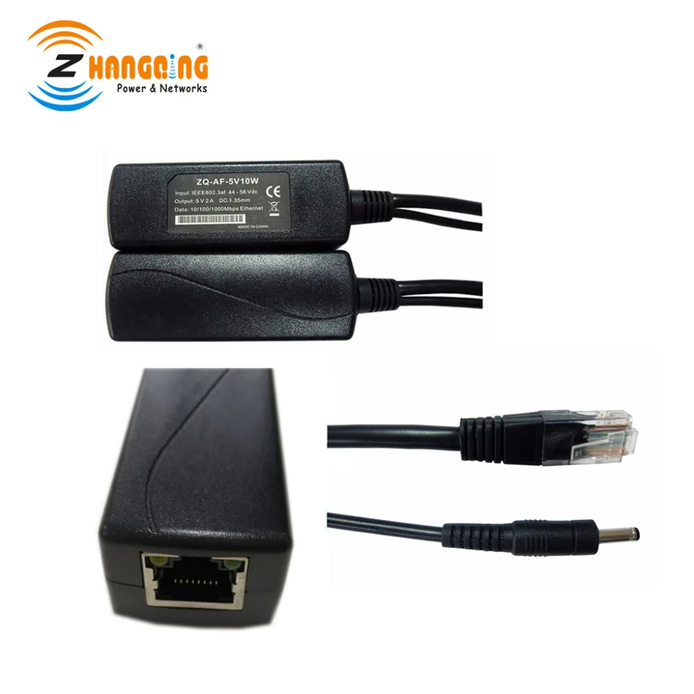 802.3af/at гигабитный 5 в 2 а POE сплиттер для А нет PoE IP камеры Ipad планшета|splitter hdmi ports|camera
