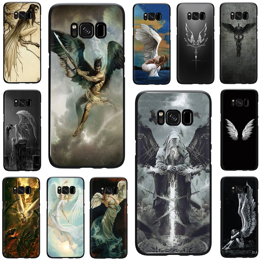 

Angels Soft Phone Cover Case For Samsung Galaxy A7 8 9 2018 A10 30 40 50 70 J6