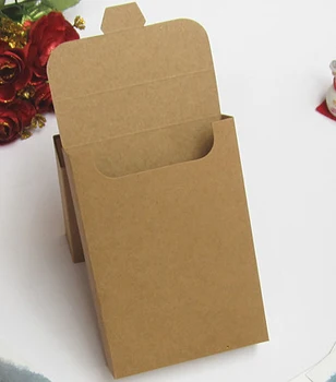 

15.5*10.8*3CM Kraft Paper Envelope Postcards Greeting Card Cover Photo Packaging Boxes