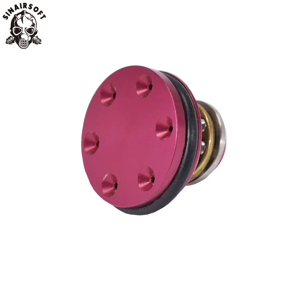 

Hunting Gun Accessories Airsoft Ball bearing piston head 6 holes (High-End Version) for Ver.2/3 AEG Gearbox