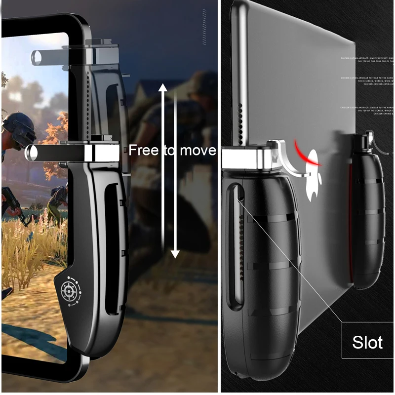  Tablet Dzhostik Pubg Mobile Shooting Game Gamepad Controller Triggers For Cell Phone L1R1 Trigger F