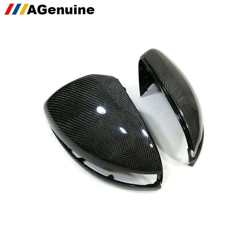 

Real carbon fiber side mirror covers rearview mirror caps with clips for Mercedes-Benz C E S CLS G class W205 W213