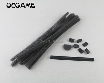 

OCGAME DIY Dust Proof Prevent Cover Case Mesh Jack Stopper Pack Kits for PS4 Pro Gaming Console Dustproof Prevention