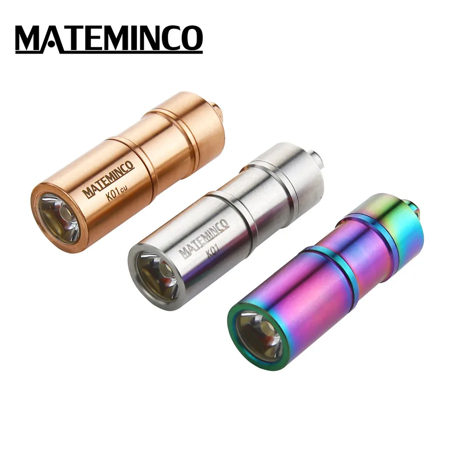 

Mateminco K01 Mini Portable Keychain Usb Rechargeable 100 Lumens Led Flashlight Torch Light
