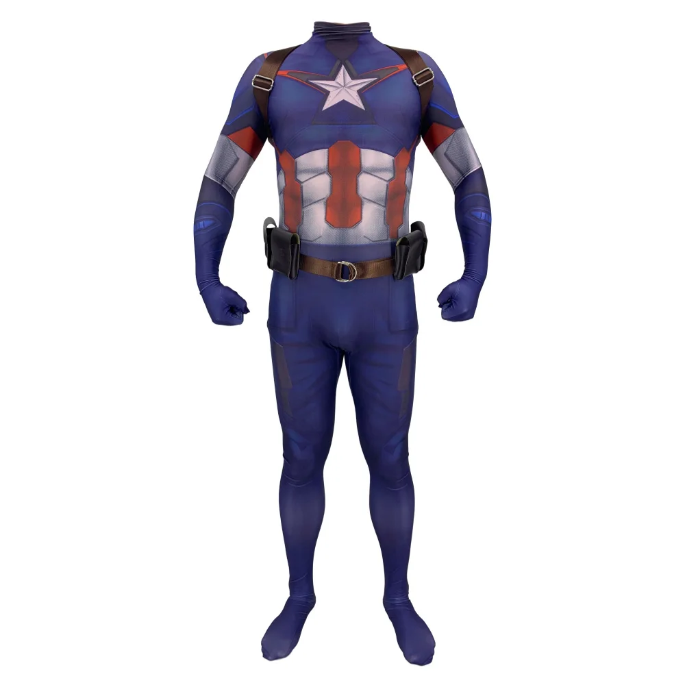 Impressão 3d capitão américa cosplay traje impressão