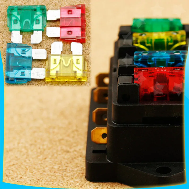 8 Way Fuse Box For Standard Blade Fuses Holder ATO / Block 12v Or 24v Car Or HGV - Foto 3