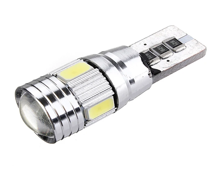 1PCS T10 194 W5W Car Auto LED Canbus 6 smd 5630 LED LED Light Bulb OBC