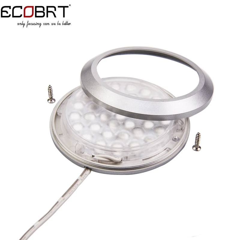 20pcs/lot free shipping modern 12v 3w led ultra-slim spotlight for home under cabinet/ display/ cove lighting lamp