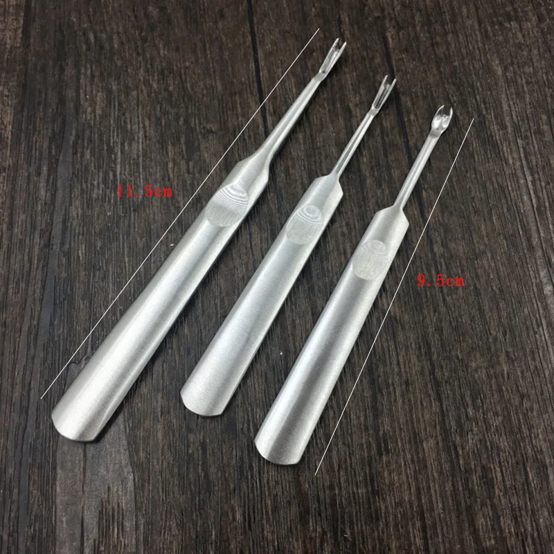 

Brand 3pcs Leather Craft Tool Cut Off Thin Leather Knife DIY Groover Skiving Tool Edge Beveler trenching device "U V"style