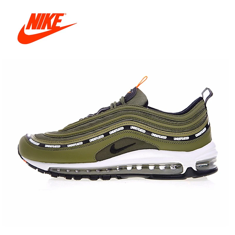 

Original New Arrival Authentic Nike Air Max 97 OG x Undefeated Olive Men's Breathable Running Shoes Outdoor Sneakers AJ1986-300