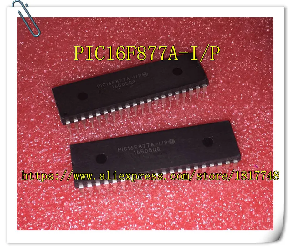 

Free Shipping 10pcs/lot PIC16F877A-I/P PIC16F877A PIC16F877 16F877A-I/P DIP-40