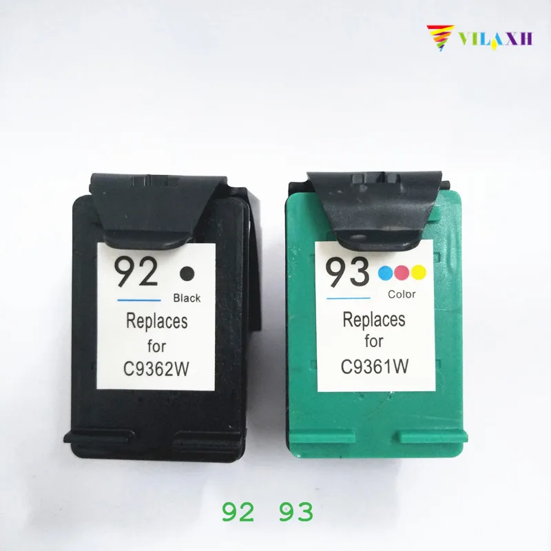 Vilaxh cartucho de tinta para impresora HP 92 93, recambio de tinta  Compatible con Photosmart C3180, C3100, Deskjet 5440, C3175, PSC 1510|ink  cartridge|compatible ink cartridgereplacement cartridge - AliExpress