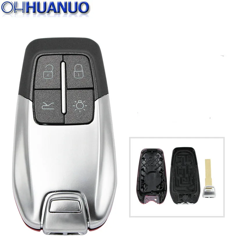 Replacement New Luxury Smart Remote Key Shell 4 Button For Ferrari 458