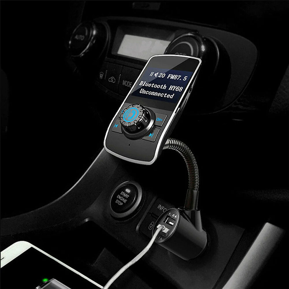 Handsfree беспроводной Bluetooth автомобильный комплект MP3-плеер fm-передатчик 12 В 3.1A USB зарядное устройство ЖК-дисплей Автомобильный fm-модулятор Универсальный