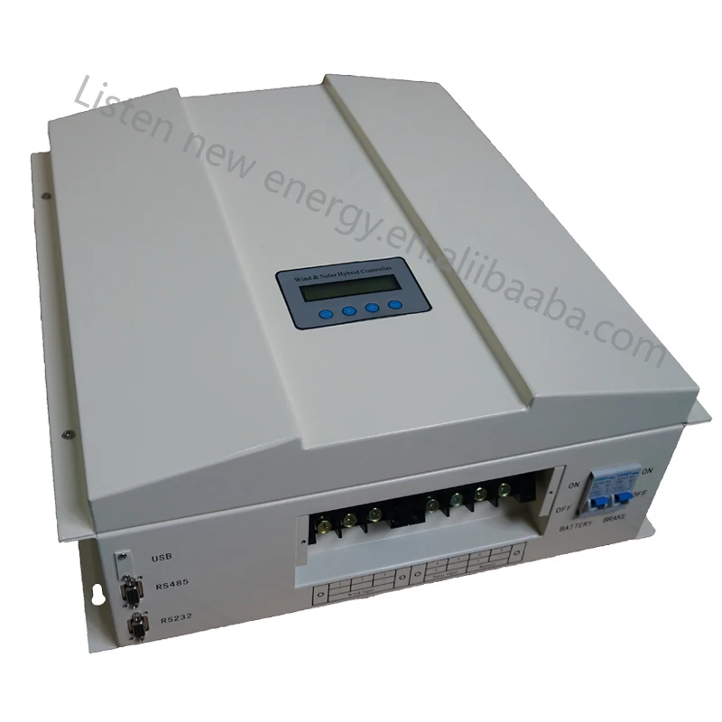 Контроллер ветровой турбины 24 v Напряжение 1kw PWM 1000 w с RS232 функция