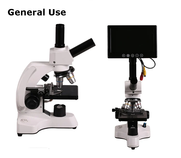 Professional Biological Microscope 400X with 3 Inches LCD Screen For Blood Detection Mites Aquaculture Instrument-29