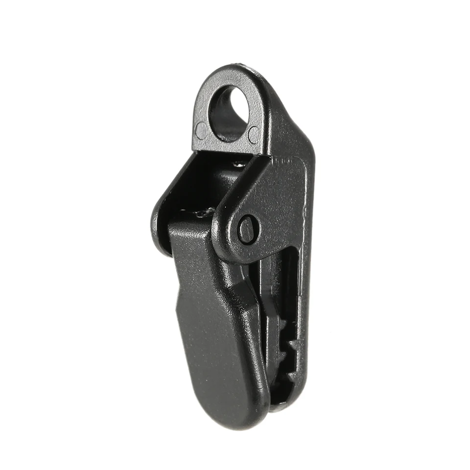 OADAA 10PCS Tarp Clips Awning Clamp with Snap Hangers Fixed Plastic Clip for Outdoors Camping Garden Tent