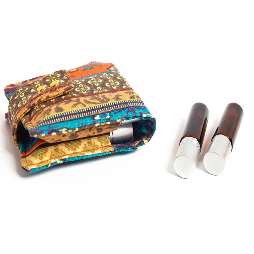 6 Slot Bottle Essential Oil Case Protects For 10ml Rollers Essential Oils Bag Travel Carrying Storage Organizer Organizador