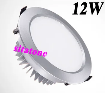 

60pcs 12W LED down light SMD5630/5730 AC85-265V hole size 110mm Free shipping 2 year warranty