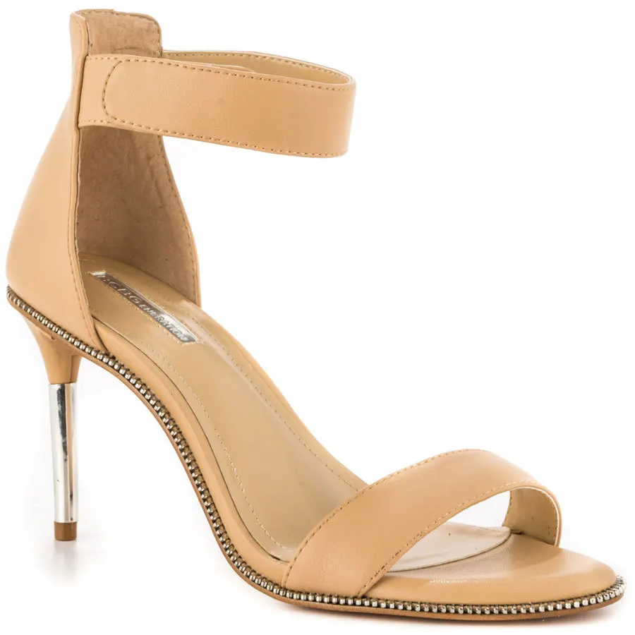 

Nude High Heel Sandals Women 2015 Soft Leather Buckle Plus Size Wedges Open Toe Gladiator Shoes US14 Women Made-to-order