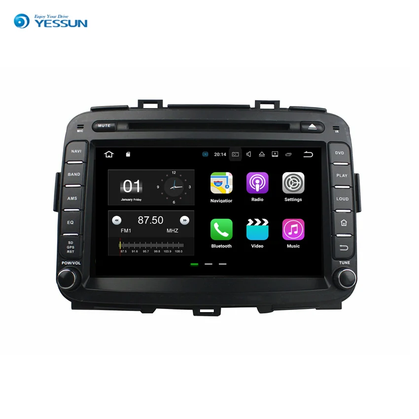 

YESSUN Android Car Navigation GPS For Kia Carens 2013~2017 Audio Video Radio Stereo Multimedia HD Touch Screen Player