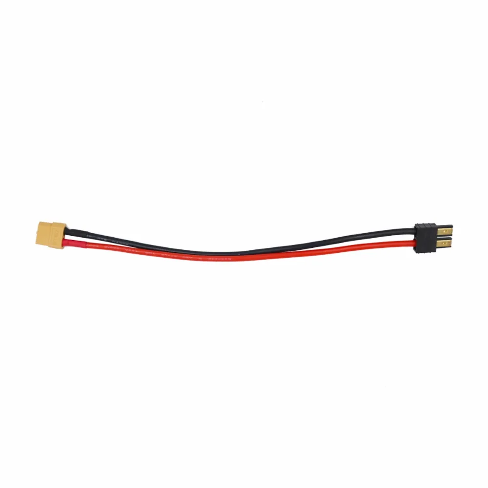 Мужской XT60 XT 60 разъем к гнезду адаптер TRX 14AWG силиконовый соединительный провод