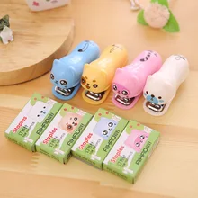 Мини-степлер набор с 1000 шт 10# скобы Бумажный Переплет канцелярские инструменты офисные аксессуары Школьные принадлежности grampeador 6116