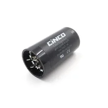 CD60 Capacitores de Partida Do Motor de Partida Do Motor 460-552 V 110 uF 125 V 165 V 460-552 mfd uf mf Compressor ATAC Eletrolítico 110VAC 125VAC